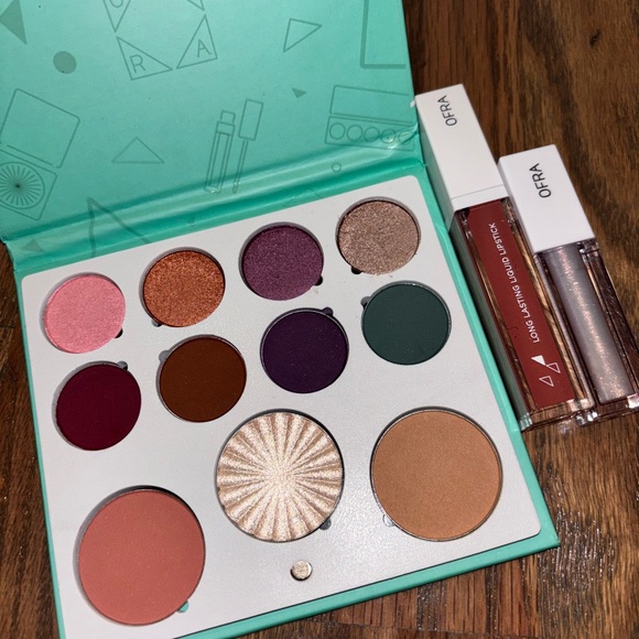 New OFRA Eyeshadow Palette and Lip Set - Picture 1 of 1